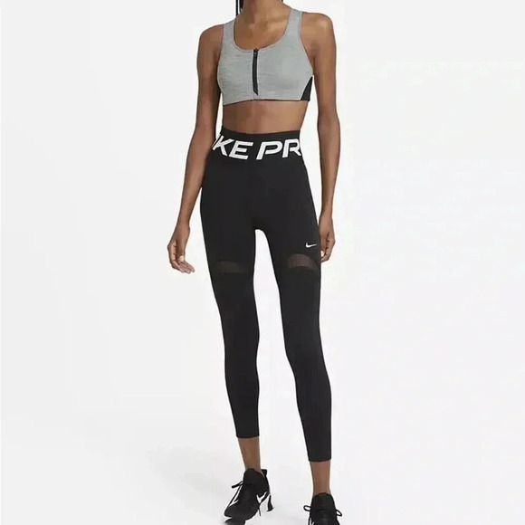 Nike shape grey high support bra - Picture 3 of 10